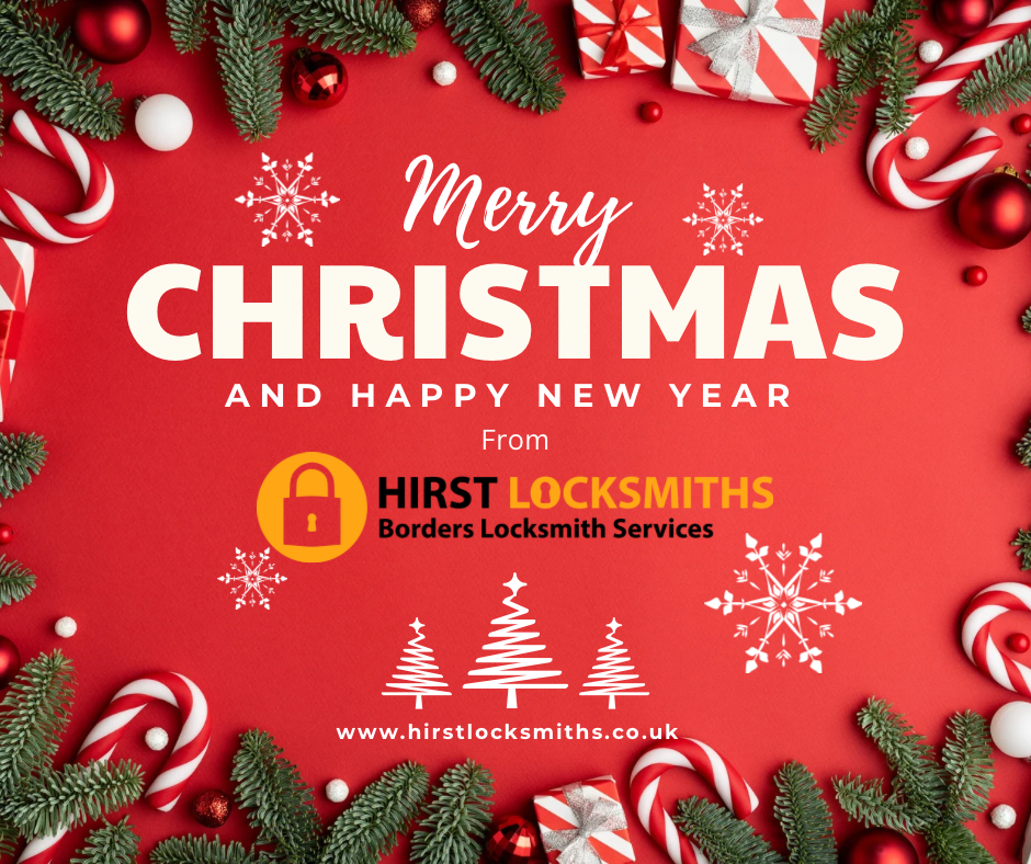 Danny Hirst of Hirst Locksmiths wishes everyone a very Merry Christmas - Hirst Locksmiths