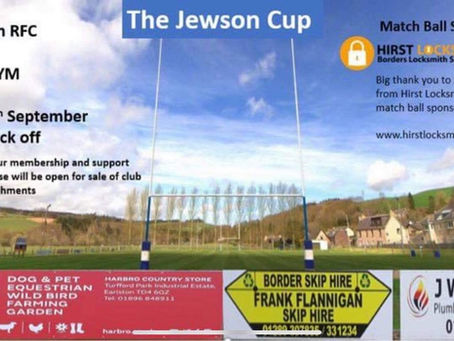 Hirst Locksmiths match ball sponsorship | Hirst Locksmiths