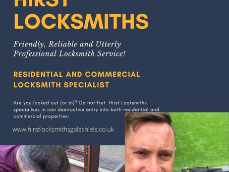 Available 24/7 | Hirst Locksmiths