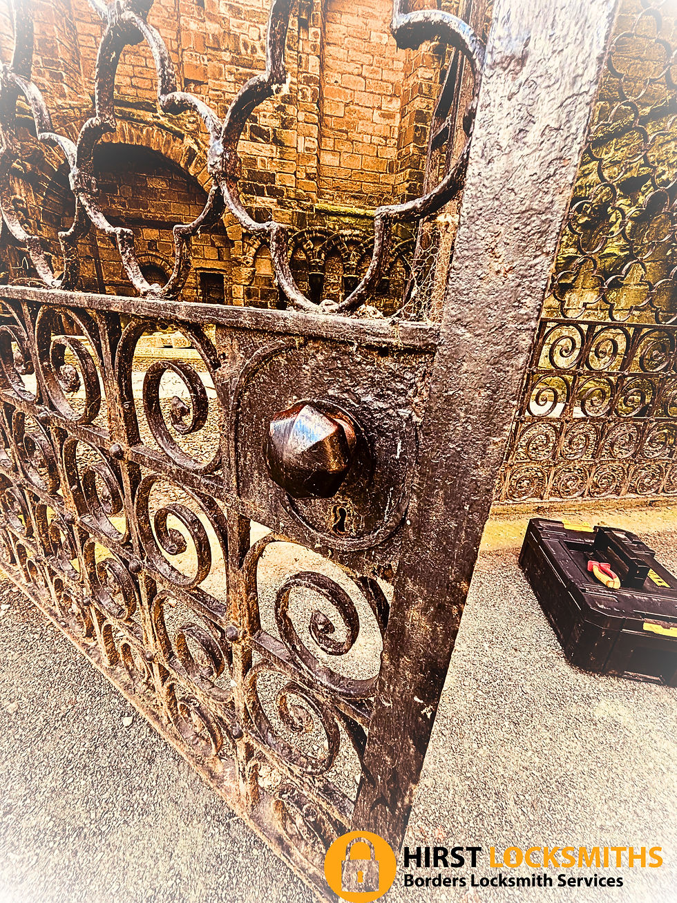 Danny Hirst of Hirst Locksmiths is available for outside the norm jobs - Hirst Locksmiths