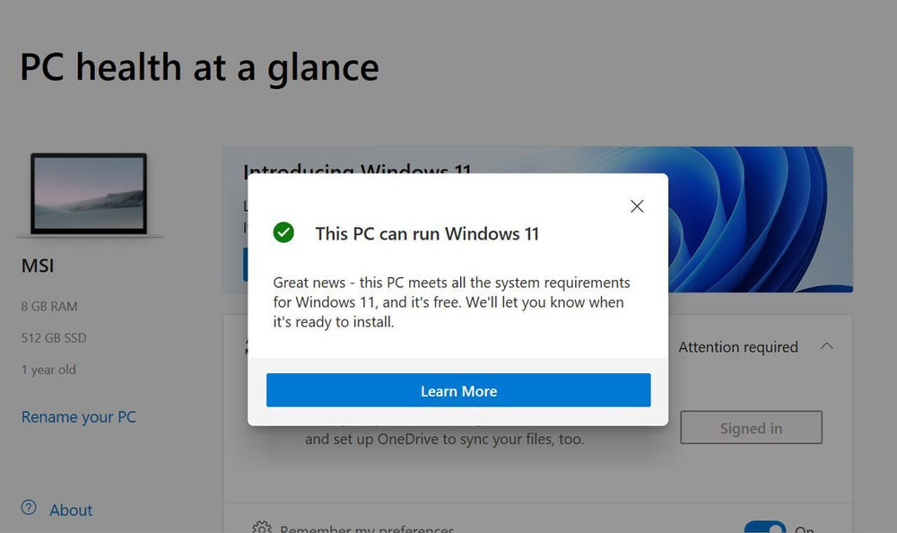 Microsoft "PC Health Check App" How to check your Windows 10 system compatibility for Windows 11