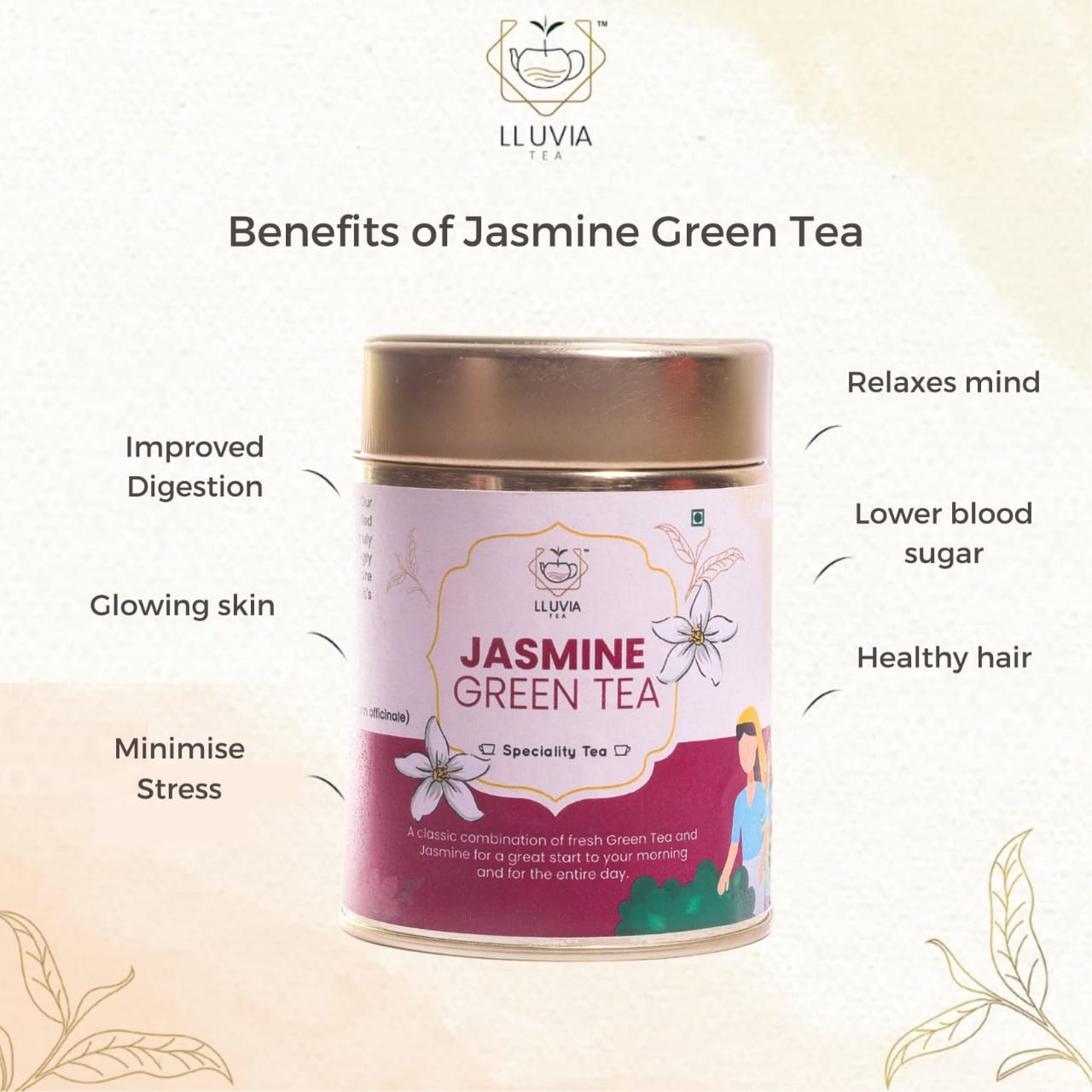 Lluvia Jasmine Tea 50 gm