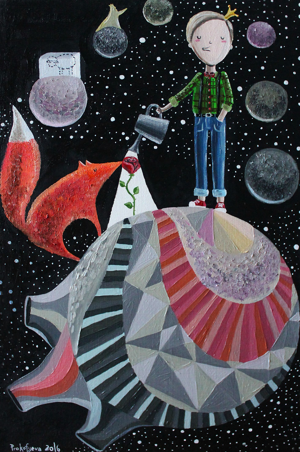 "Маленький Принц",40 х 60см, 2016