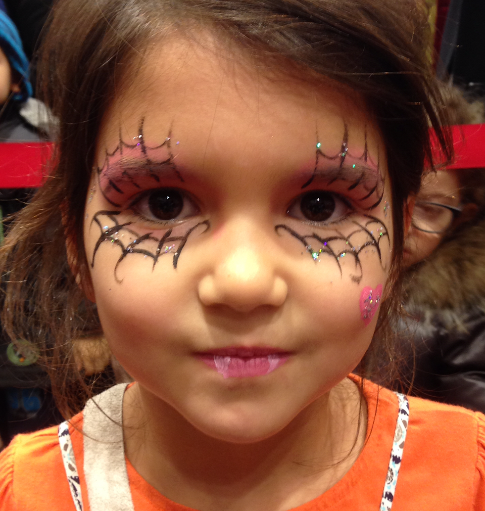 maquillage arraignée