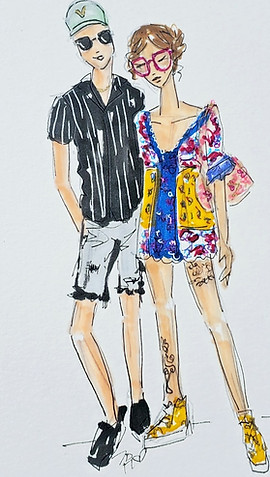 live illustrations summer
