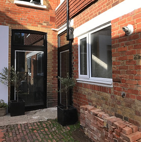 Entrance to The Coach House, Sandgate. Holiday rental by the sea.