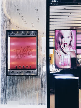Dior Accict Window Display at IFC