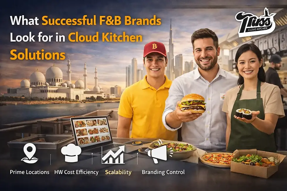 What Successful F&B Brands Look for in Cloud Kitchen Solutions