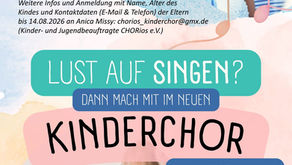 Eröffnung des neuen Kinderchores in Monzel die ersten Schritte zur musikalischen Entfaltung