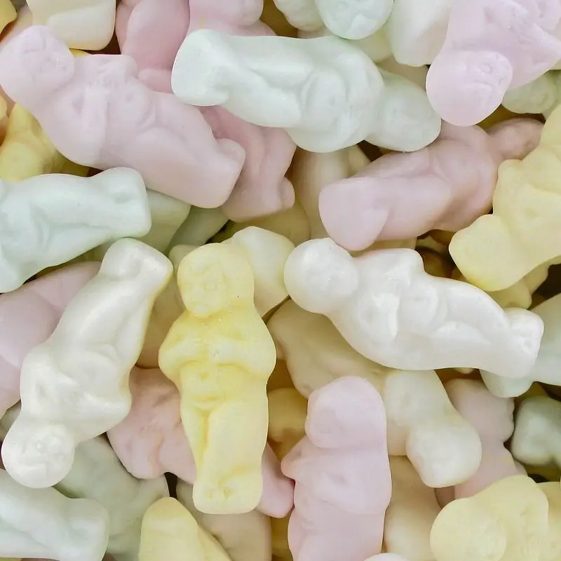 Bébés soufflage en meringue tendre 100grs