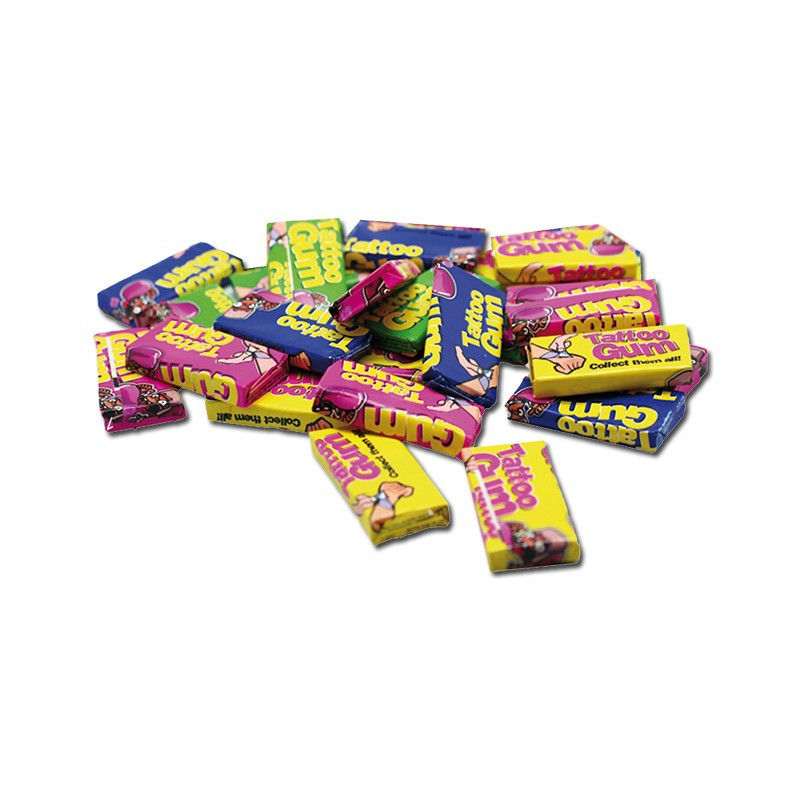 Gum tatou ALEX SWEETS lot de 10 pièces