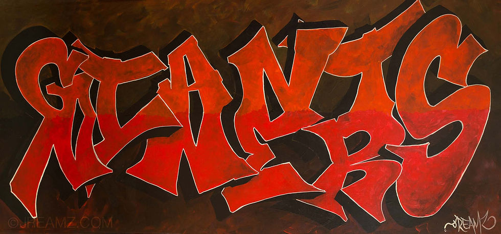 Giants & Niners Graffiti