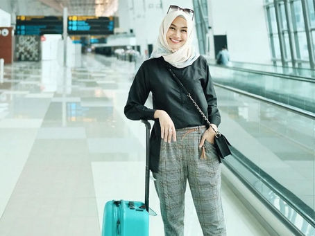 Buah pikiran OOTD Traveling buat Kerudungers
