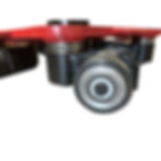 Thumbnail: Rotating Machine Dolly, 15 Ton., Steel, 5 Rollers