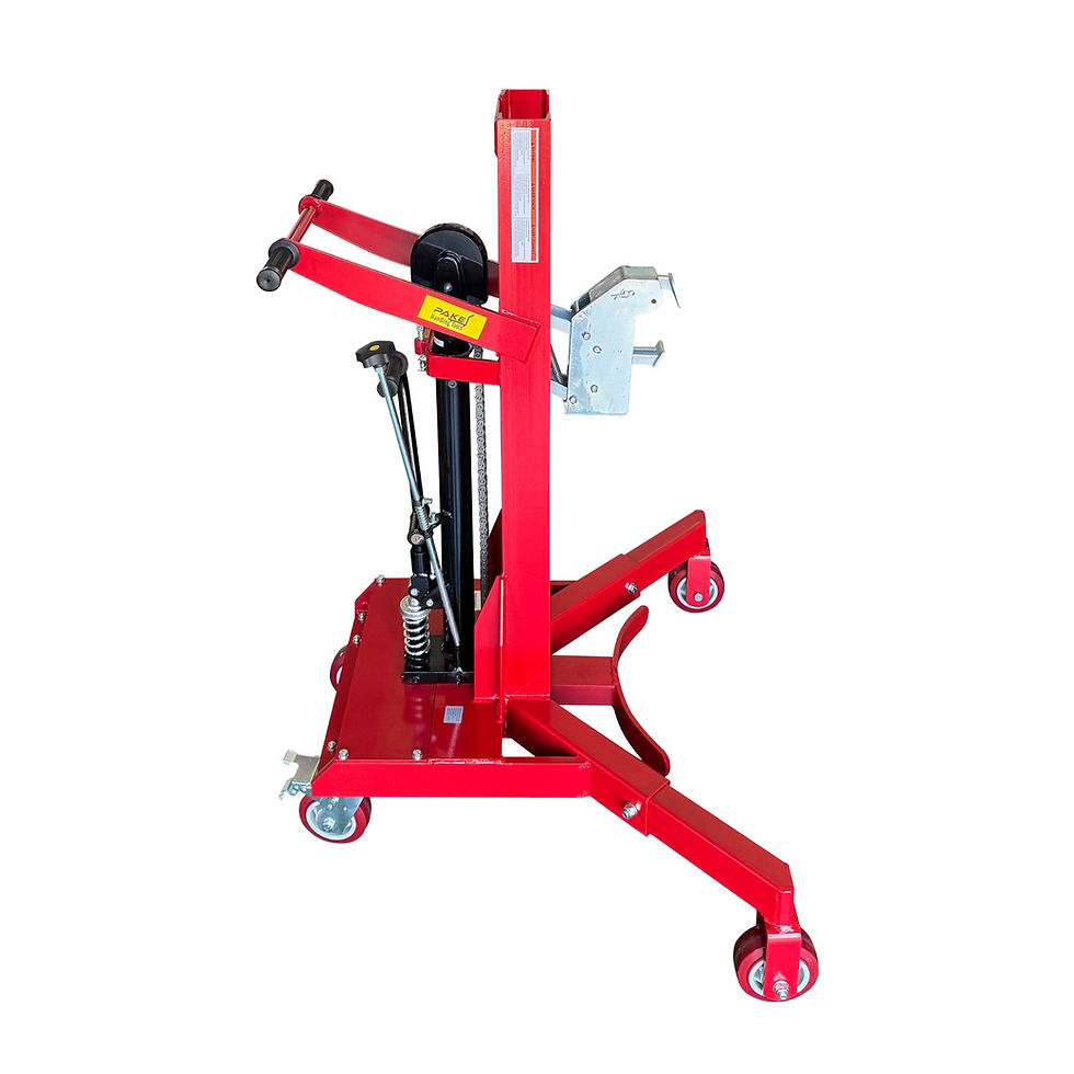 Thumbnail: Hydraulic Drum Lifter/Transporter,Telescopic Legs,990 lb.,fits 30/55/85gal.Drums