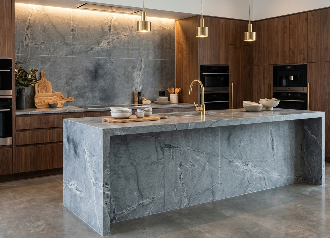 御影石A326アトランティックグレー