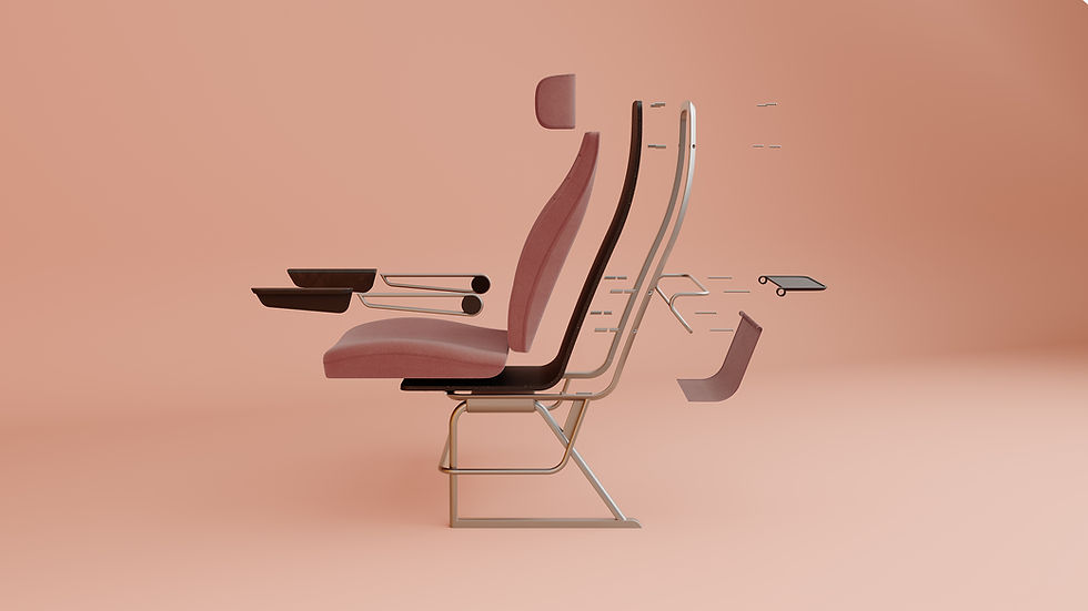 Studio ID Loop Chair exploded view