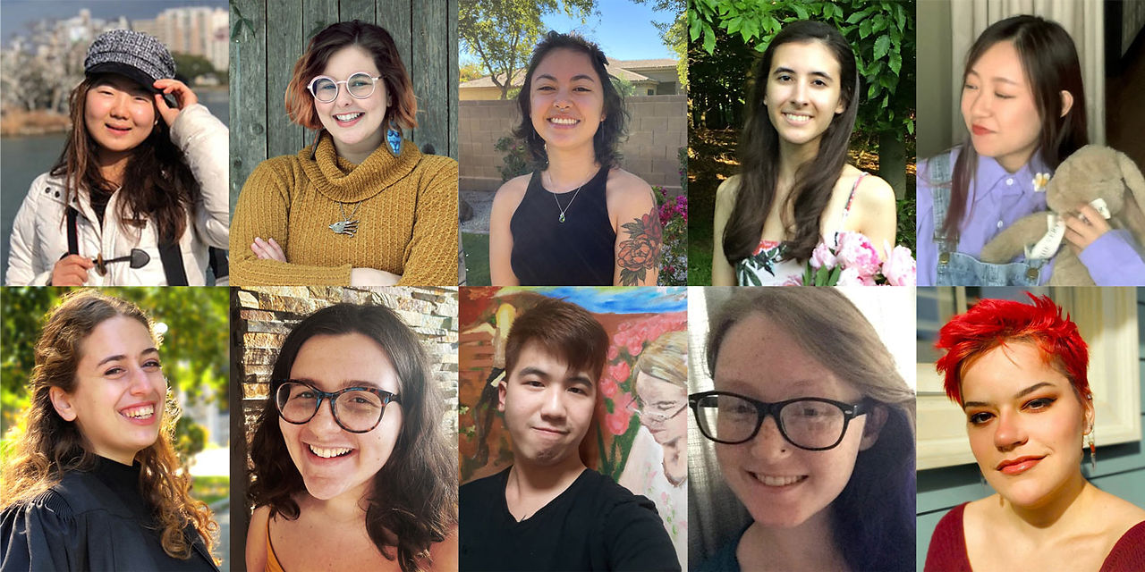 2021 Senior Fine Art Majors