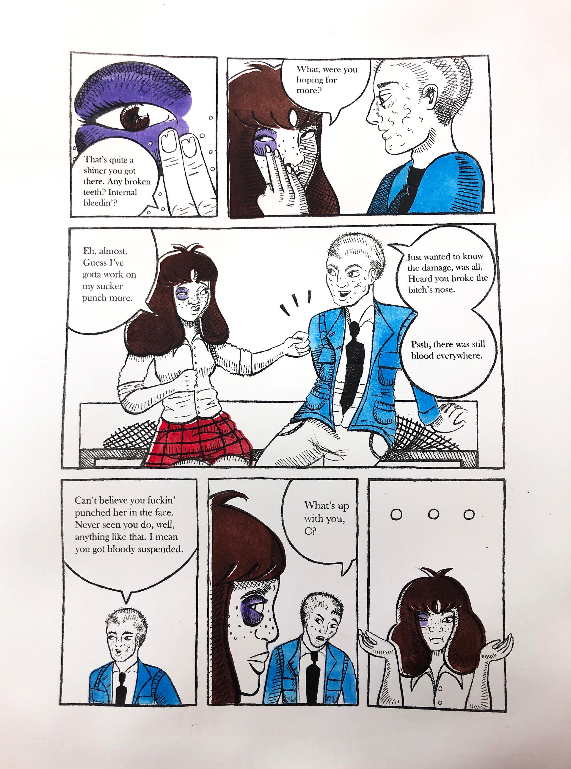 Finished Print- Comic Page