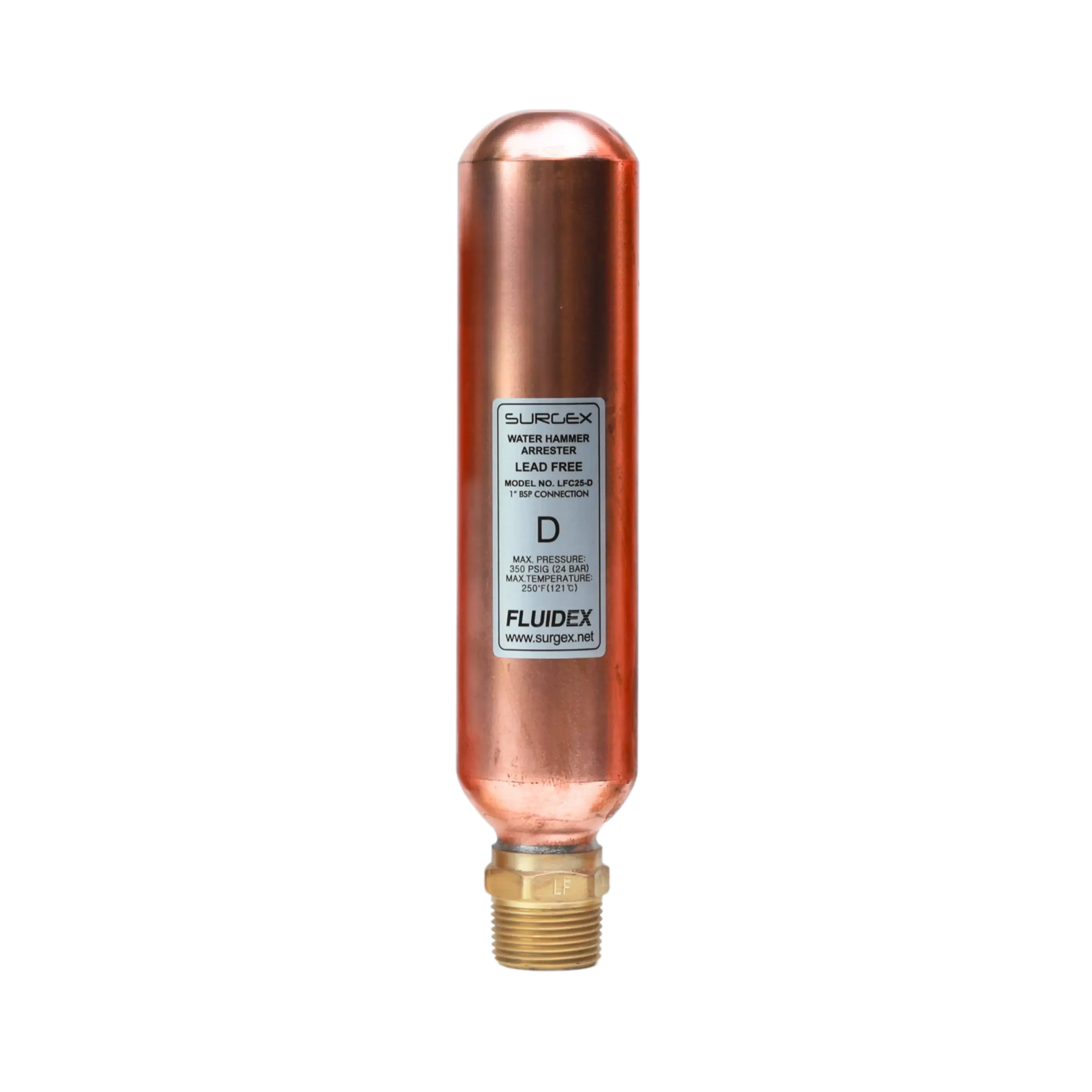 Water Hammer Arrestor size D