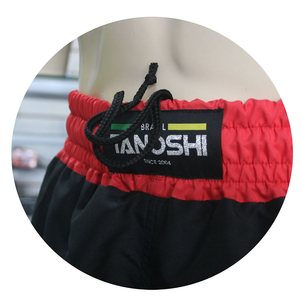 Miniatura: Shorts para Muaythai TRNG Vermelho Estampado