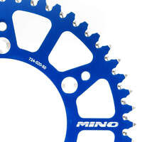 Thumbnail: MINO 49 Teeth Yamaha YZ-YZF-WRF Blue Alloy Rear Sprocket
