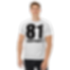 81 Support San Jose "Black Logo" Unisex classic tee
