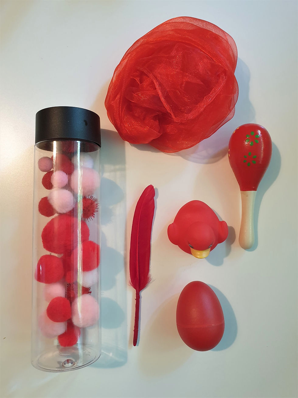 Starter Sensory Box - Red/Love