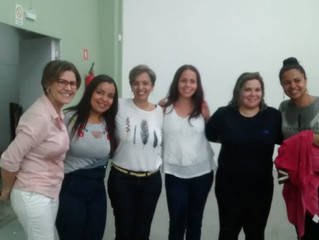 Amizade e trabalho - o batismo da Thais