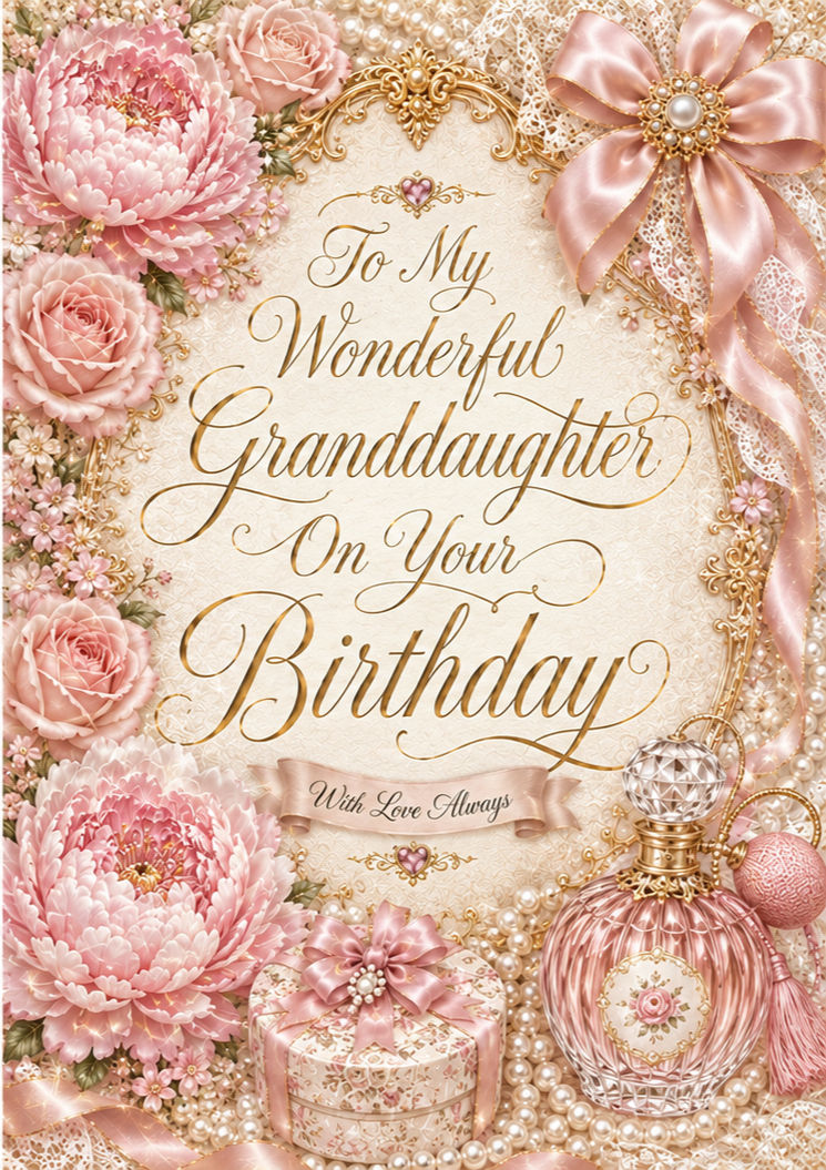 C213 – Granddaughter Birthday