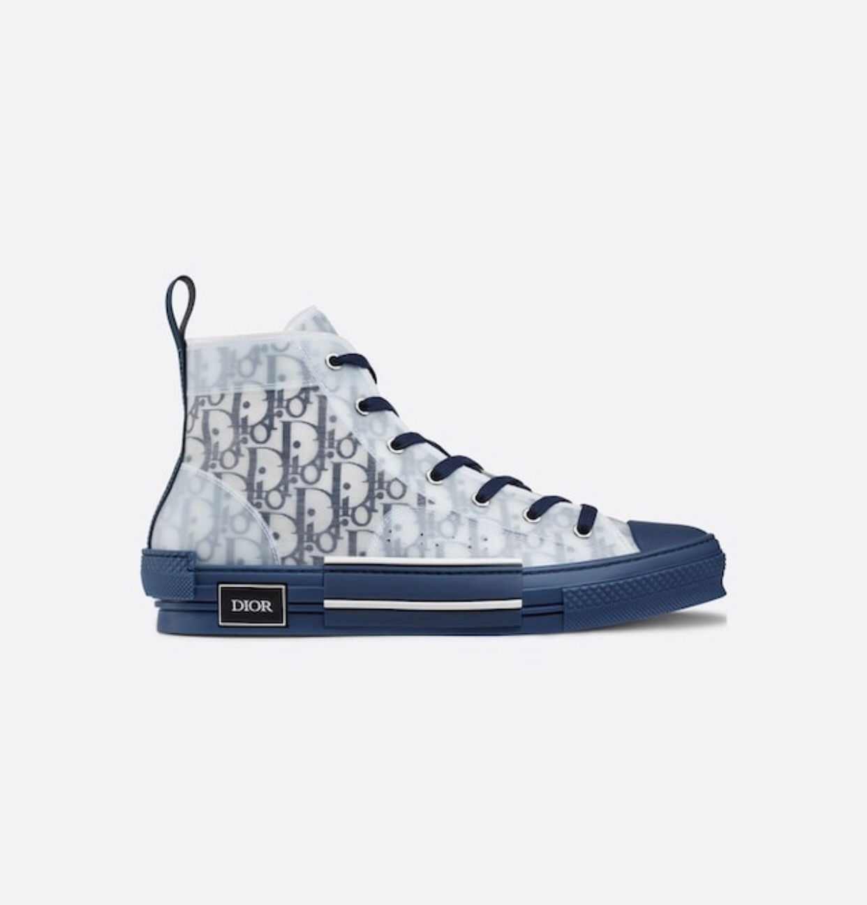 Christian Dior Hight Top Oblique Sneaker