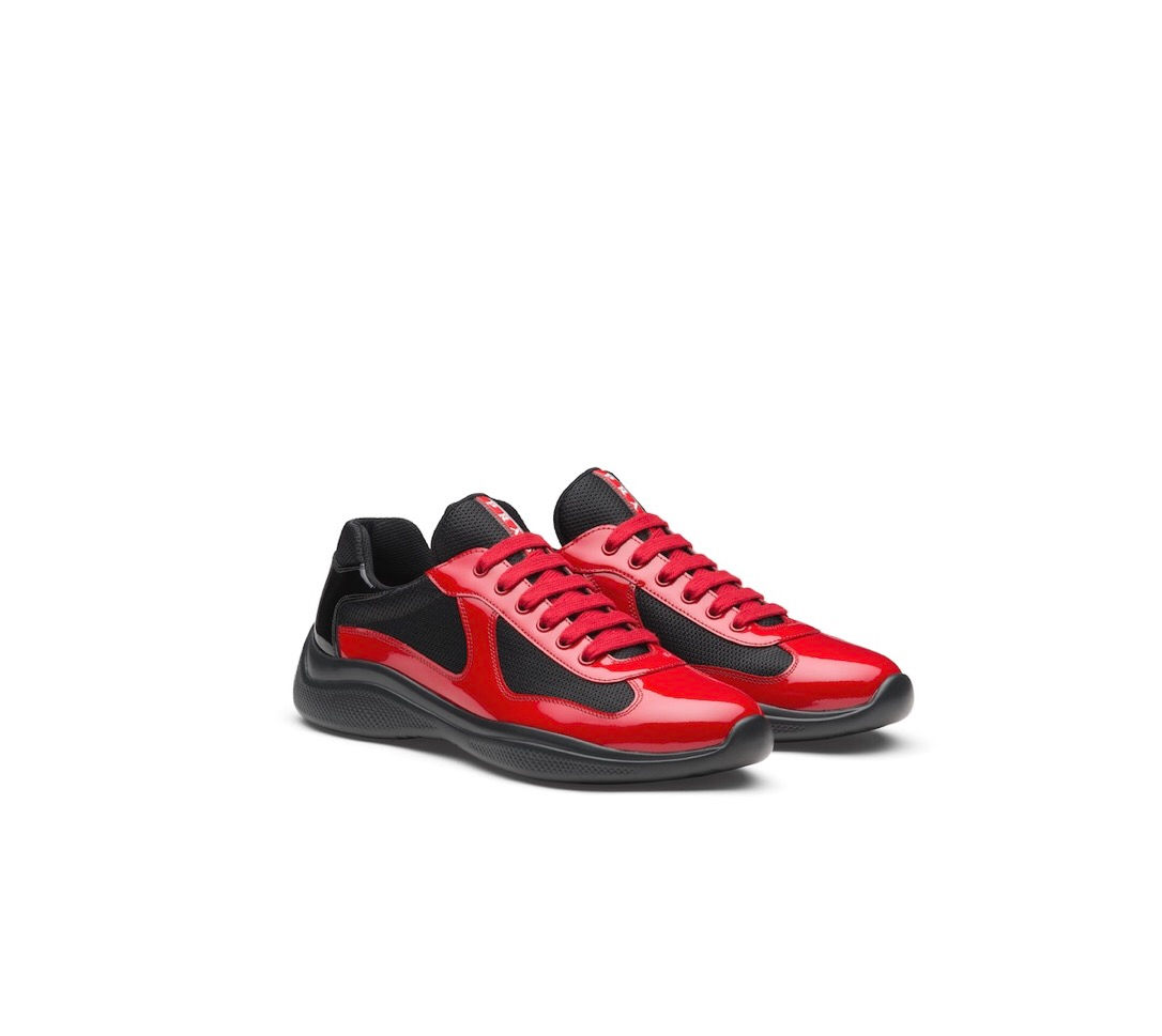 Prada Patent Leather Sneaker