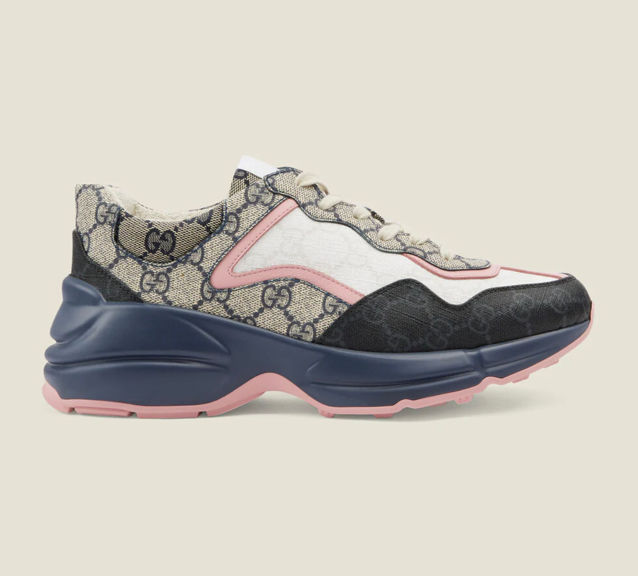 Gucci Rhyton Logo Print Sneakers