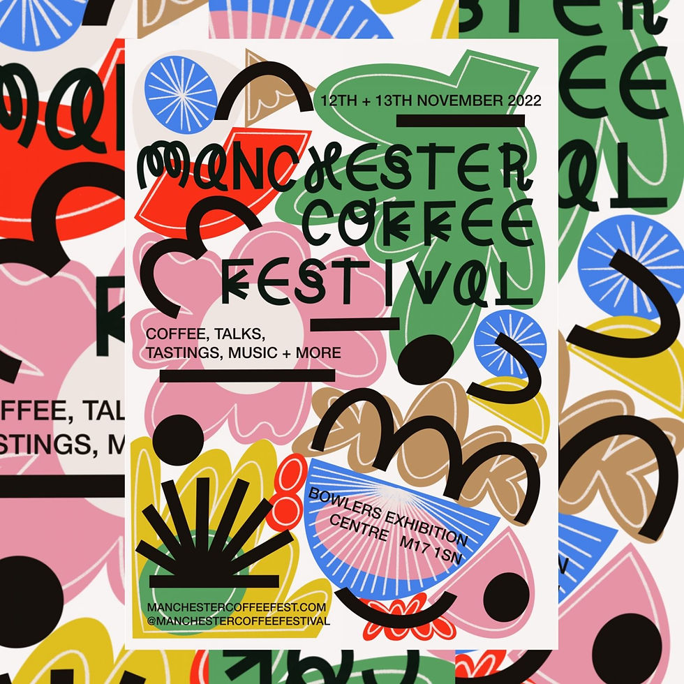 Poster for the Manchester Coffee Festival