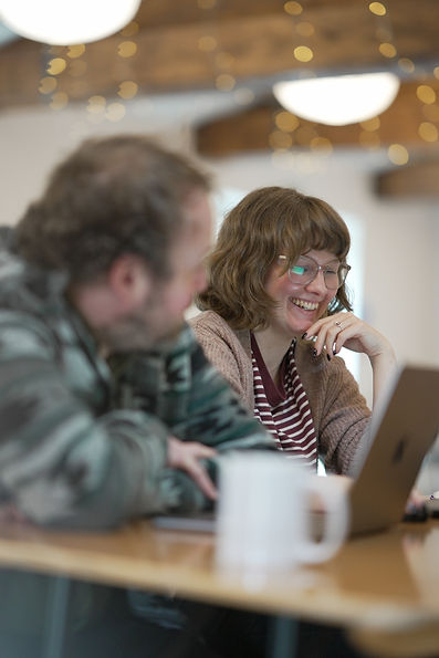 Opus team members at work