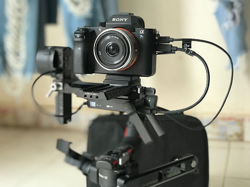 Close up of a camera