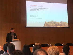 Vortrag auf der EPD International Stakeholder Conference in Bilbao