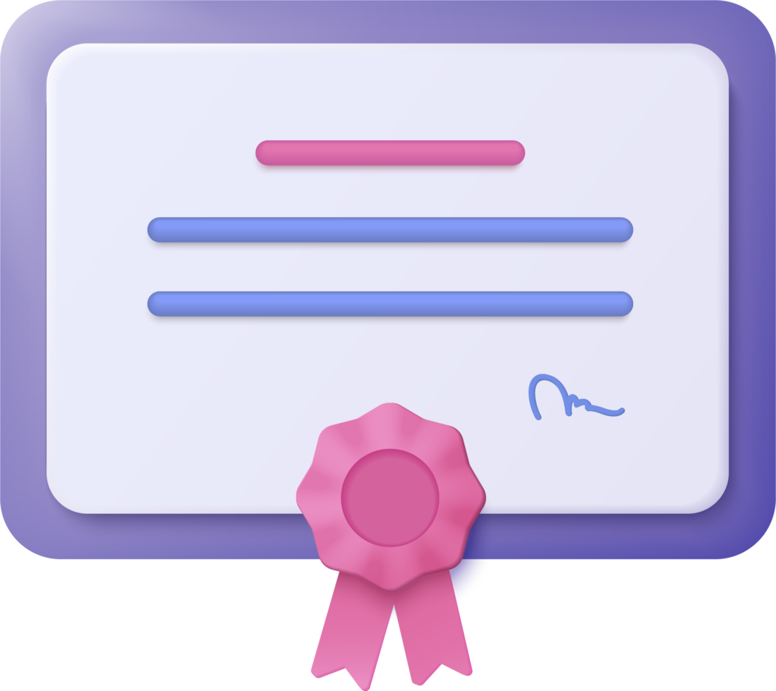 3d-certificate-or-diploma-icon-with-stamp-and-ribbon-bow-isolated-background-white-clipboa