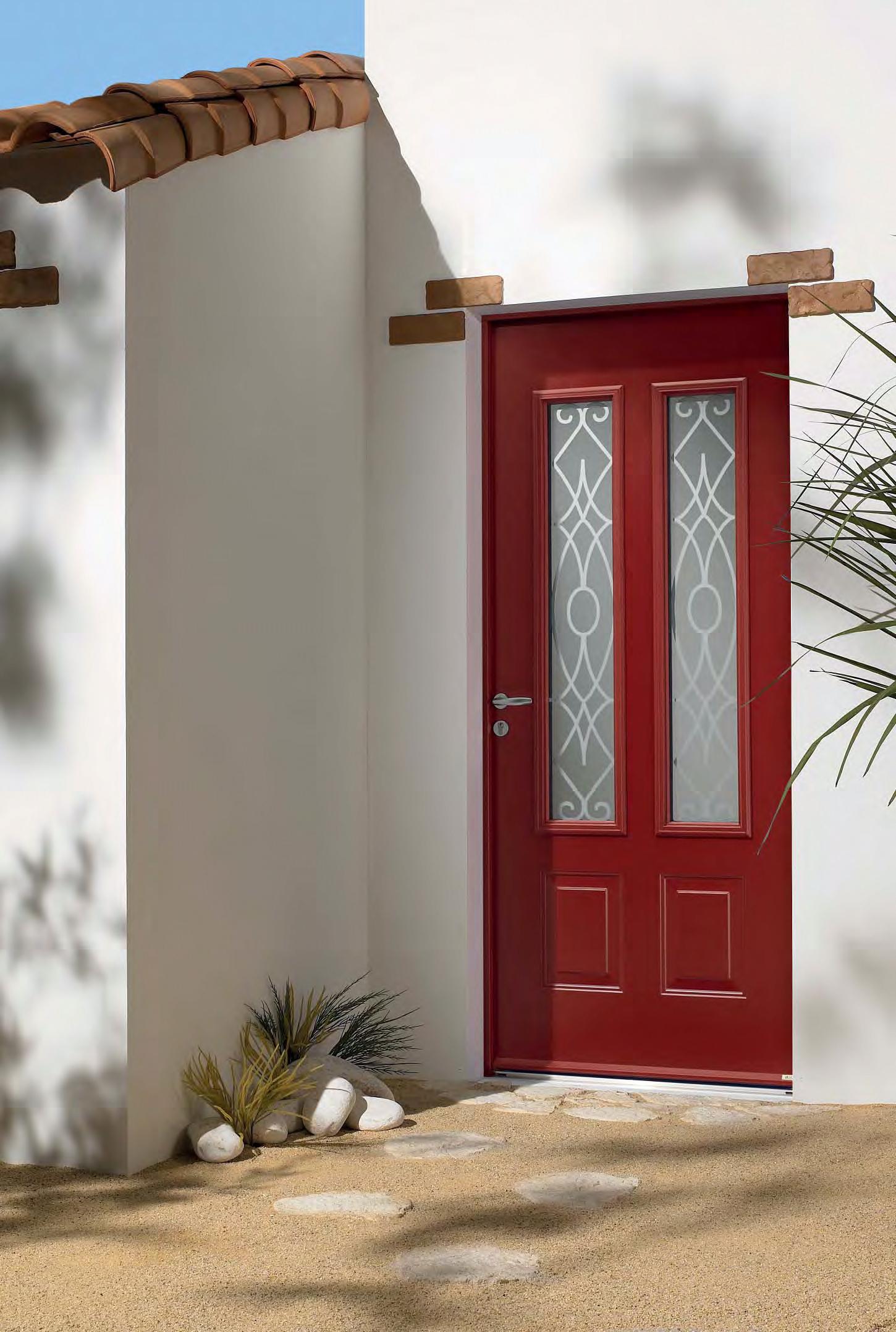 Porte Aluminium vitrée tendance