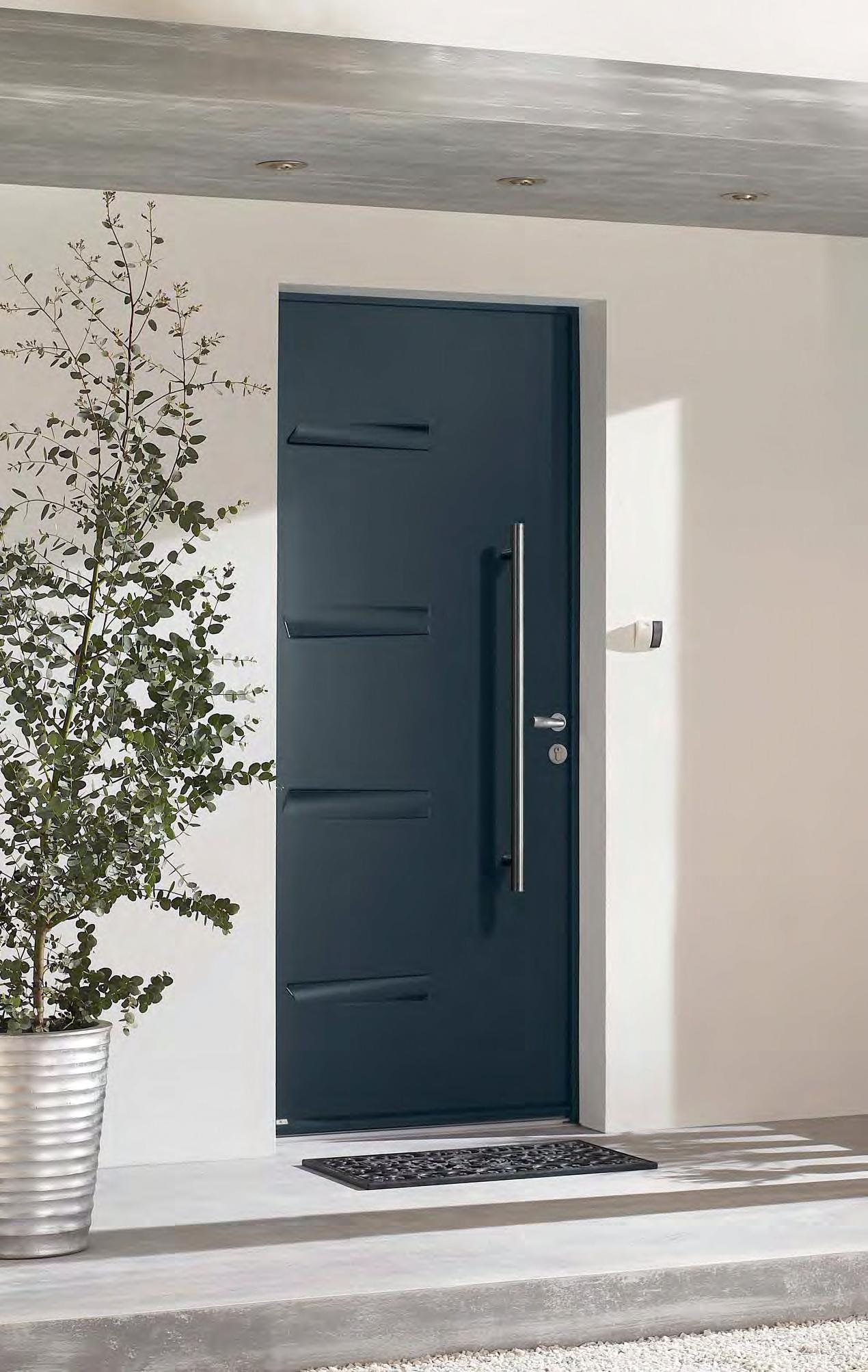 Porte d'entrée moderne