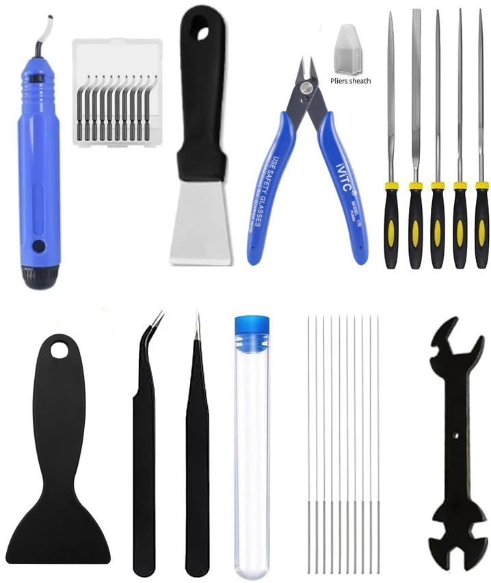 3D Printer Tools Kit, 3D Printer Accessories for All FDM/SLA Printers with Stora