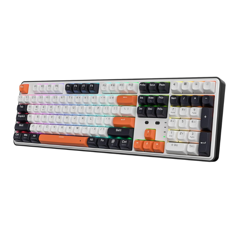 Redragon K689 PRO Wireless Gasket RGB Gaming Keyboard, 108 Keys Mechanical Keybo