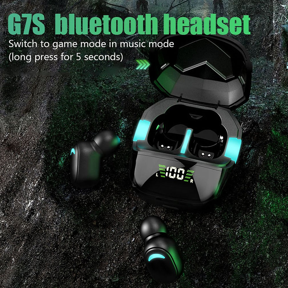 Thumbnail: Hot G7S Wireless Bluetooth-Compatible 5.1 Earphone Game TWS Real Headset Radio L