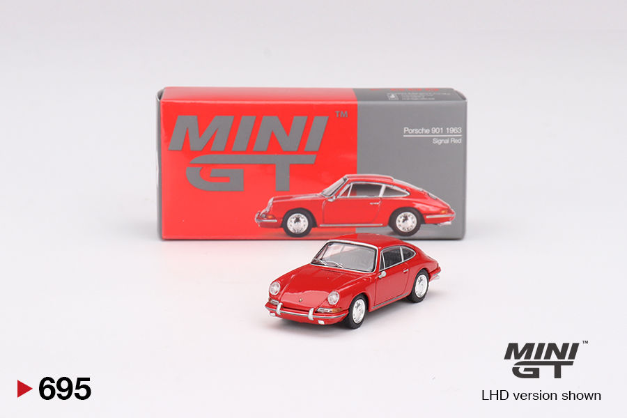 Thumbnail: Mini GT Porsche 901 1963 Signal Red #695