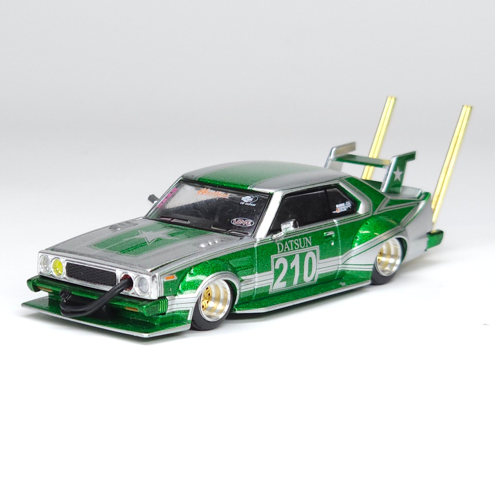 Pop Race Skyline C210 Kaido Racer Bosozoku Style PR64-61