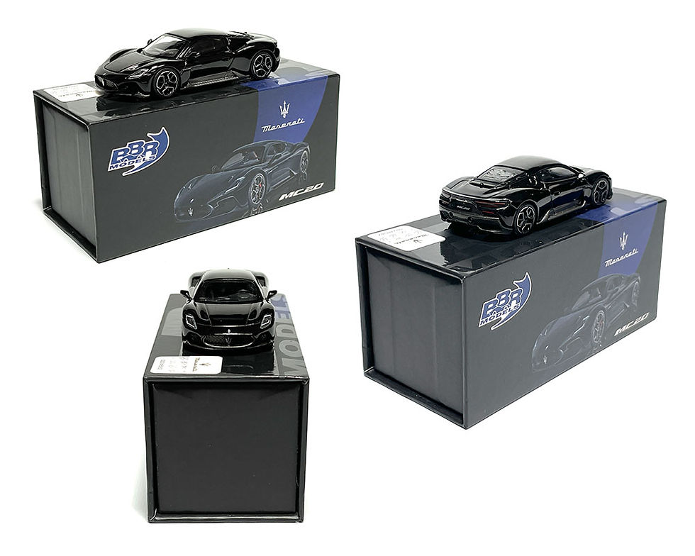 Thumbnail: BBR Models Maserati MC20 Nero Enigma Black
