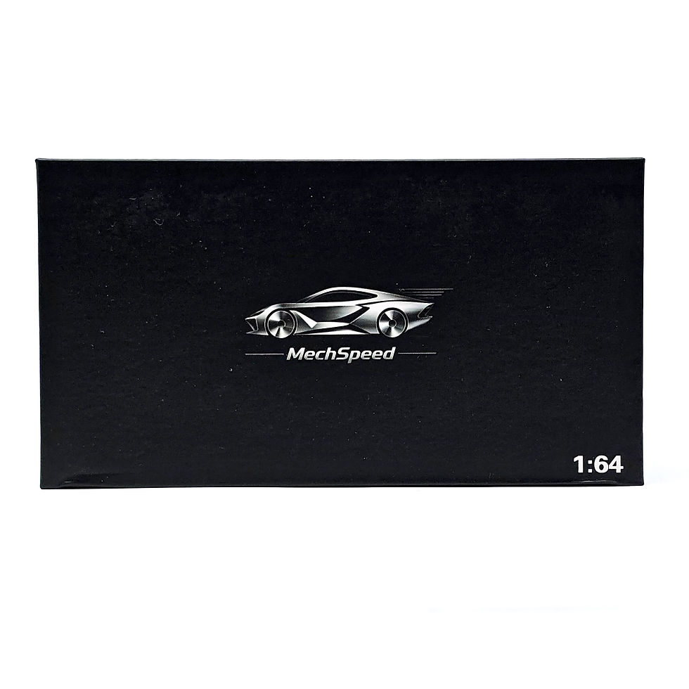 Thumbnail: Mechspeed Model Resin LB Nissan GT-R Matte Black Version