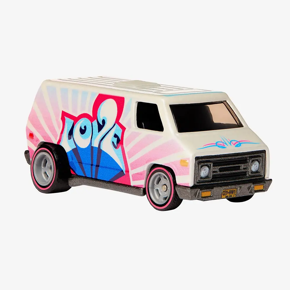 Thumbnail: Hot Wheels Mattel Creation Cey Adams "Love" 70's Van