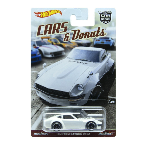 Hot Wheels Cars & Donuts Custom Datsun 240z RDDC Diecast