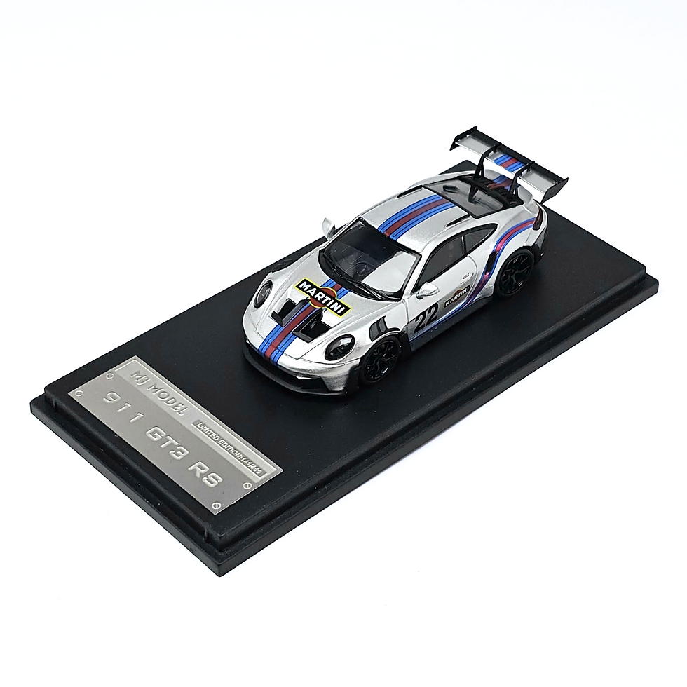 Thumbnail: MJ Model Porsche 911 GT3 RS Martini Racing Silver